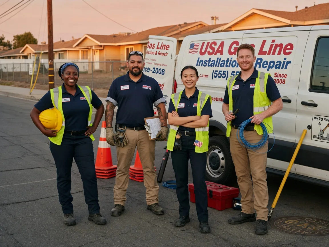 Gas Line Installation company in Terrytown, NE